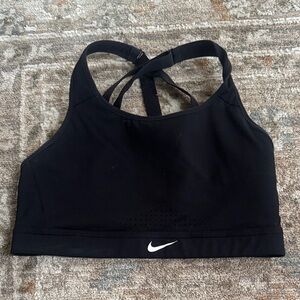 Nike Women's Black Strappy Sports Bra